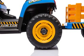 LEAN CARS Elektrický traktor BBH-030 modrý