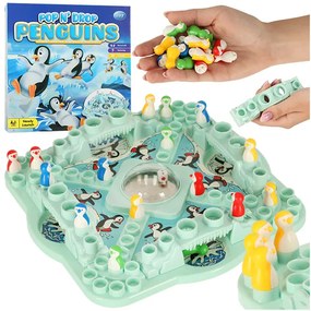 KIK Rodinná hra penguin race ice chinoiserie