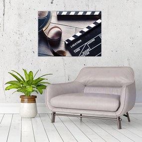 Sklenený obraz - Film (70x50 cm)