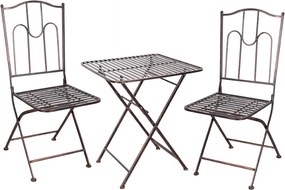 CH Súprava záhradného nábytku Tulu - tmavohnedá