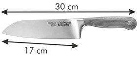 Santoku nôž z nehrdzavejúcej ocele Feelwood – Tescoma