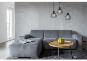 Závesné svietidlo Nuvola Spider 2, 3x čierne drôtené tienidlo