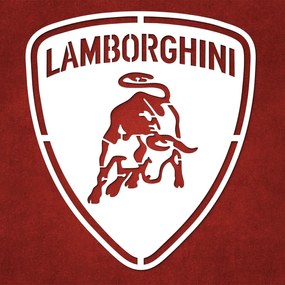 DUBLEZ | Drevené logo auta - Lamborghini
