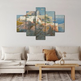 Obraz - William Stanley Haseltine, Santa Maria a Cetrella, Anacapri, reprodukcia (150x105 cm)