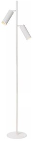 Lucide 09739/02/31 - Stojacia lampa CLUBS 2xGU10/40W/230V biela