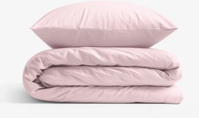 Goldea bavlnené posteľné obliečky - púdrovo ružové 140 x 200 a 70 x 90 cm