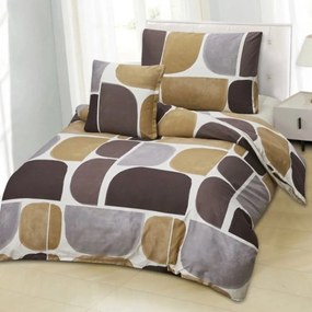 3 dielne Obliečky mikrovlákno Padel 200x140cm+90x70cm TiaHome