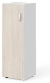 Stredná skriňa Manager 39,9 x 42,2 x 119,5 cm, ľavá, agát svetlý / biela