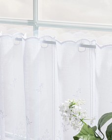 Vitrážková záclonka žakárová Floral výška 40 cm na metre