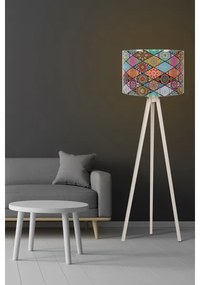 Stojacia lampa AYD 1xE27/60W/230V pestrofarebná/béžová