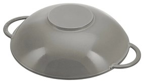 Staub Panvica Wok s pokrievkou 37 cm sivá 5,7l