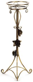 Stojan na kvety 95x38 cm zlatá