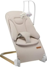 Detské hojdacie kreslo Moon 50 béžové