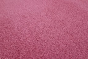 Vopi koberce Koberec metráž Eton ružový 11 - neúčtujeme odrezky z role! - Kruh s obšitím cm