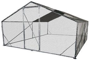 Kovová klietka na hydinu  400x400x220 cm