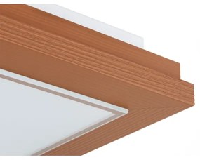 Argon 1872 - Stropné svietidlo TABOR 4xE27/15W/230V 52x52 cm terakotové