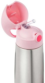 Termoska na pitie so slamkou 500 ml - flamingo fizz