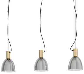 Eglo 99314 - Luster na lanku LEBALIO 3xE27/40W/230V