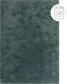 Flair Rugs, Kusový koberec Faroe Faux Fur Blue, 160x230, modrá, obývacia izba
