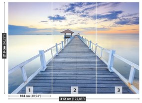 Fototapeta Vliesová Pier mora 208x146 cm
