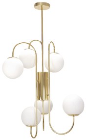 Toolight Toolight, stropné svietidlo 1xE27 APP1003-6CP, zlatá, OSW-05551