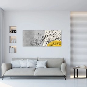 Obraz - Abstraktná maľba pláže N⁰3 (120x50 cm)