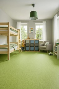 Beaulieu International Group, PVC podlaha - lino Master X 2973, na mieru, šíře 4m, zelená, pvc, chodba / predsieň