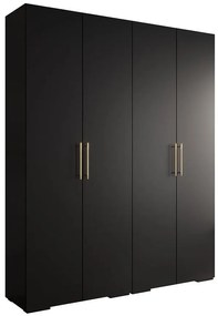 Skriňa Ivo 3 200 čierna