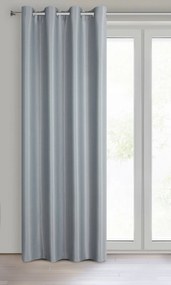 ZATEMŇOVACÍ ZÁVES NA KRÚŽKOCH SELINA 140X250 CM STRIEBORNÁ