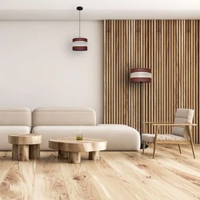 Luster na lanku HELEN 1xE27/15W/230V pr. 20 cm hnedá/čierna/zlatá