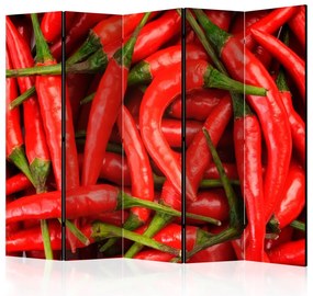 Artgeist Paraván - chili pepper - background [Room Dividers]