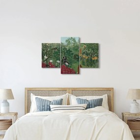 Obraz - Henri Rousseau, Tropical Forest with Monkeys, reprodukcia (90x60 cm)