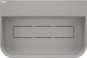 Deante Arnika, granitové umývadlo na dosku 605x405x135 mm, šedá, DEA-CQA_SU6S