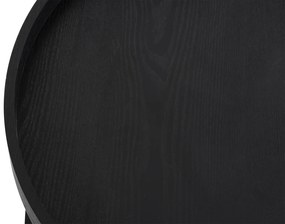 Noela Konferenčný stolík s čiernym rámom BIVIO 40 čierny