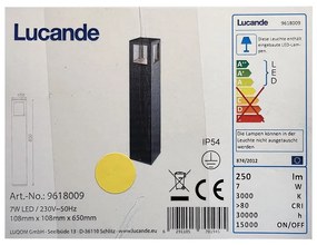 Lucande Lucande - LED Vonkajšia lampa NICOLA LED/7W/230V IP54 LW0713