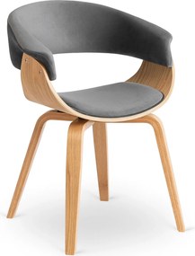 PROXIMA.store - Jedálenská stolička GARY Aura FARBA: čierna