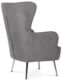 BONTEC Kreslo, sivá látka, AK-317 GREY2 Farba: Šedá