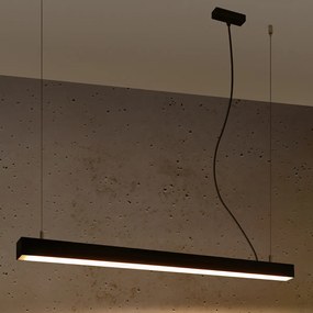 Závesné LED svietidlo Pinne 90, 1x LED 25w, 3000k, b