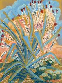 Ilustrácia Field flower, Eleanor Baker, (30 x 40 cm)