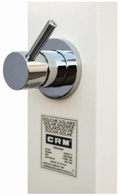 Solárna sprcha CRM 30 l biela so sprchou na nohy