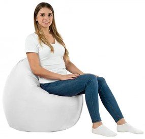 Vankúš na sedenie MONACO biely nylon