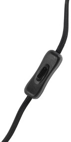 Klasická stolná lampa mosadz bez tienidla - Simplo