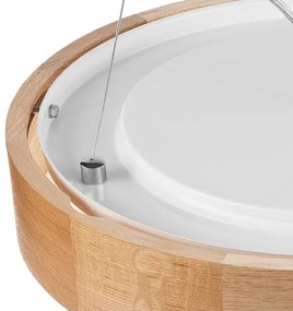 Brilagi - LED Luster na lanku CARVALHO 2xE27/60W/230V dub pr. 37 cm