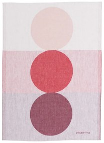 Utierka s prímesou ľanu 46x66 cm Otto Red – Pappelina