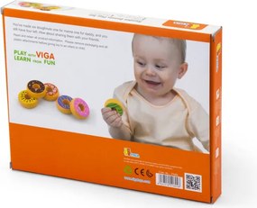 Drevené donuty Viga 51604 6 ks