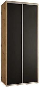 Skriňa 45 Canaris 1 100 artisan/čierna/silver