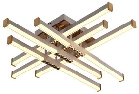 LED Stmievateľný prisadený luster LED/90W/230V 3000-6500K + diaľkové ovládanie