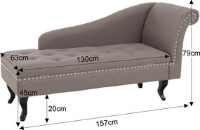 TEMPO KONDELA Tamia leňoška hnedá / čierna