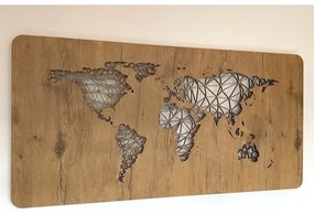 Li-Go 4457/A/4 - LED nástenná dekorácia LED/10W/5V 30000 mAh 120x60 cm dub