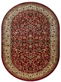 Koberec ROYAL ADR ovál vzor 1745 bordový